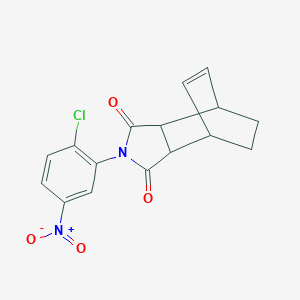 2-(2-chloro-5-nitrophenyl)-3a,4,7,7a-tetrahydro-1H-4,7-ethanoisoindole-1,3-dione