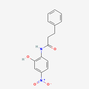 N-(2-hydroxy-4-nitrophenyl)-3-phenylpropanamide