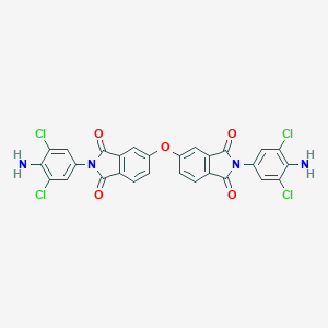 2-(4-amino-3,5-dichlorophenyl)-5-{[2-(4-amino-3,5-dichlorophenyl)-1,3-dioxo-2,3-dihydro-1H-isoindol-5-yl]oxy}-1H-isoindole-1,3(2H)-dione