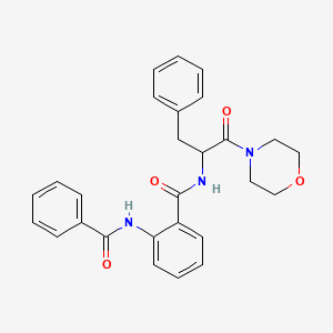 2-(BENZOYLAMINO)-N~1~-(1-BENZYL-2-MORPHOLINO-2-OXOETHYL)BENZAMIDE