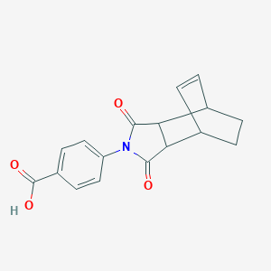 4-(1,3-dioxo-1,3,3a,4,7,7a-hexahydro-2H-4,7-ethanoisoindol-2-yl)benzoic acid