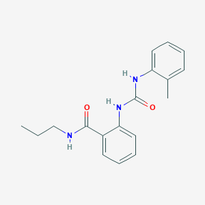 N~1~-PROPYL-2-[(2-TOLUIDINOCARBONYL)AMINO]BENZAMIDE