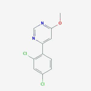 4-(2,4-dichlorophenyl)-6-methoxypyrimidine