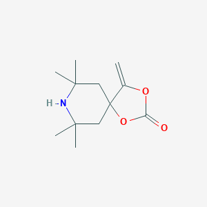 molecular formula C12H19NO3 B394465 7,7,9,9-Tetramethyl-4-methylene-1,3-dioxa-8-azaspiro[4.5]decan-2-one CAS No. 309283-87-2