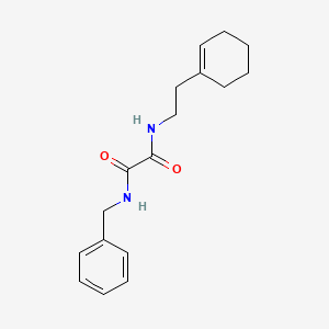 molecular formula C17H22N2O2 B3944923 N-benzyl-N'-[2-(1-cyclohexen-1-yl)ethyl]ethanediamide 