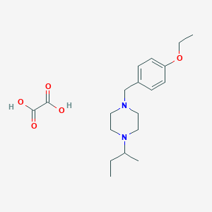 1-sec-butyl-4-(4-ethoxybenzyl)piperazine oxalate