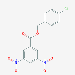 molecular formula C14H9ClN2O6 B394805 4-Chlorobenzyl 3,5-dinitrobenzoate 