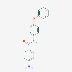 molecular formula C19H16N2O2 B394821 4-amino-N-(4-phenoxyphenyl)benzamide CAS No. 307330-41-2