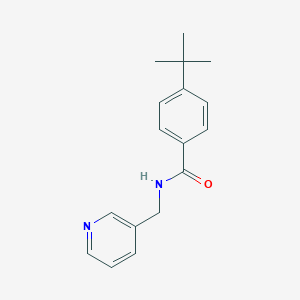 molecular formula C17H20N2O B394841 4-tert-butyl-N-(pyridin-3-ylmethyl)benzamide 