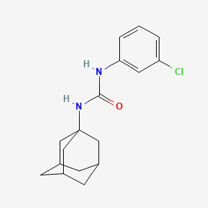 molecular formula C17H21ClN2O B3949388 N-adamantanyl[(3-chlorophenyl)amino]carboxamide 