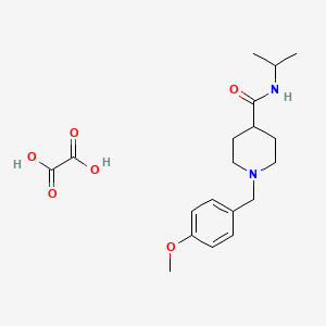 N-isopropyl-1-(4-methoxybenzyl)-4-piperidinecarboxamide oxalate