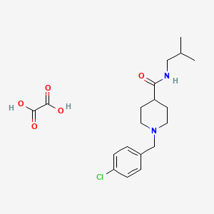 1-(4-chlorobenzyl)-N-isobutyl-4-piperidinecarboxamide oxalate