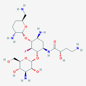 B039500 5-Deoxy-5-fluoroarbekacin CAS No. 119783-91-4