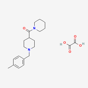 1-(4-methylbenzyl)-4-(1-piperidinylcarbonyl)piperidine oxalate