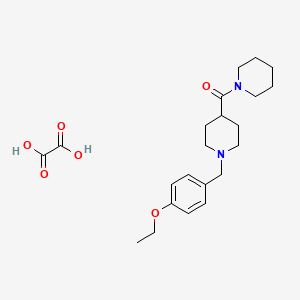 1-(4-ethoxybenzyl)-4-(1-piperidinylcarbonyl)piperidine oxalate