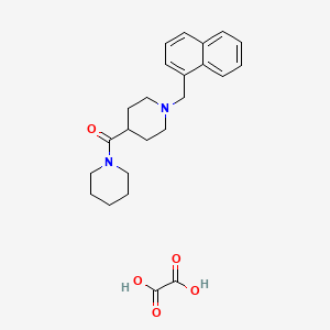 1-(1-naphthylmethyl)-4-(1-piperidinylcarbonyl)piperidine oxalate