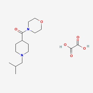 4-[(1-isobutyl-4-piperidinyl)carbonyl]morpholine oxalate