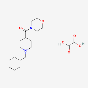 4-{[1-(cyclohexylmethyl)-4-piperidinyl]carbonyl}morpholine oxalate