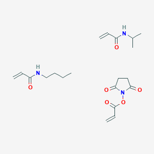 B039503 Poly(N-isopropylacrylamide-N-n-butylacrylamide-N-acryloxysuccinimide) CAS No. 118519-84-9