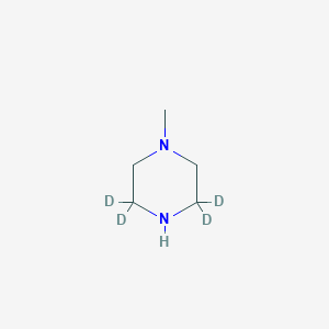molecular formula C5H12N2 B039505 N-Methylpiperazine-3,3,5,5-D4 CAS No. 343864-02-8
