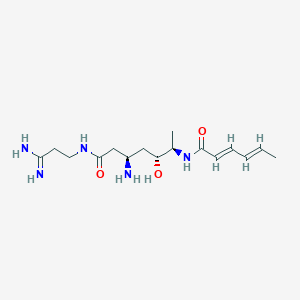 molecular formula C16H29N5O3 B039506 Sperabillin D CAS No. 111465-40-8