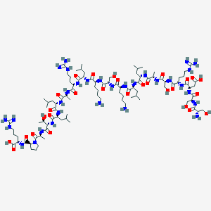 molecular formula C94H171N31O28 B039508 Preproatrial natriuretic factor (104-123) CAS No. 112160-83-5