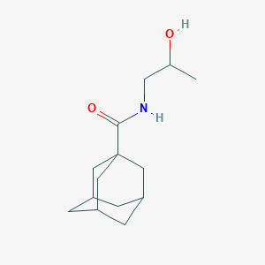molecular formula C14H23NO2 B395113 N-(2-羟丙基)金刚烷-1-甲酰胺 CAS No. 385378-05-2