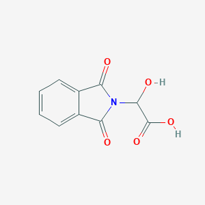 molecular formula C10H7NO5 B039514 2-(1,3-Dioxoisoindolin-2-yl)-2-hydroxyacetic acid CAS No. 114505-80-5
