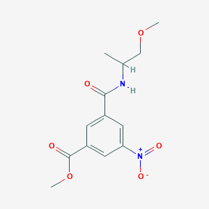 methyl 3-{[(2-methoxy-1-methylethyl)amino]carbonyl}-5-nitrobenzoate