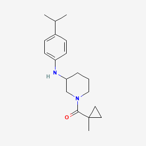 N-(4-isopropylphenyl)-1-[(1-methylcyclopropyl)carbonyl]-3-piperidinamine