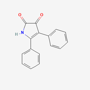 molecular formula C16H11NO2 B3951733 4,5-diphenyl-1H-pyrrole-2,3-dione CAS No. 79680-43-6