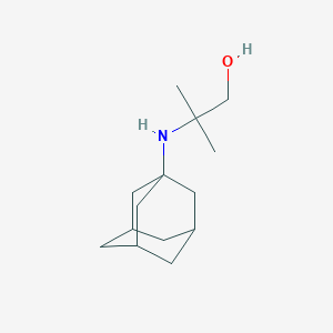 molecular formula C14H25NO B395181 2-(1-Adamantylamino)-2-methyl-1-propanol 