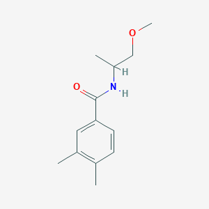 N-(2-methoxy-1-methylethyl)-3,4-dimethylbenzamide