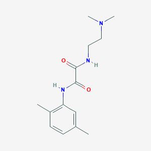 molecular formula C14H21N3O2 B3951967 N-[2-(dimethylamino)ethyl]-N'-(2,5-dimethylphenyl)ethanediamide 