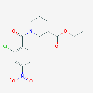 ethyl 1-(2-chloro-4-nitrobenzoyl)-3-piperidinecarboxylate