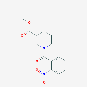 ethyl 1-(2-nitrobenzoyl)-3-piperidinecarboxylate