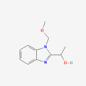 1-[1-(Methoxymethyl)benzimidazol-2-yl]ethanol