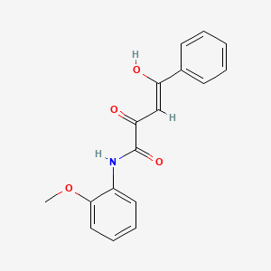 2-hydroxy-N-(2-methoxyphenyl)-4-oxo-4-phenyl-2-butenamide