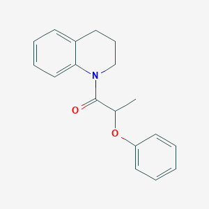 2-phenoxy-1-(1,2,3,4-tetrahydroquinolin-1-yl)propan-1-one