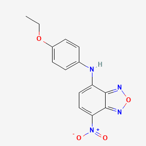 N-(4-ethoxyphenyl)-7-nitro-2,1,3-benzoxadiazol-4-amine