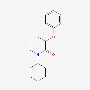 N-cyclohexyl-N-ethyl-2-phenoxypropanamide