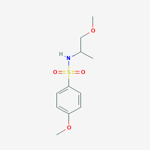 4-methoxy-N-(2-methoxy-1-methylethyl)benzenesulfonamide