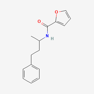 N-(1-methyl-3-phenylpropyl)-2-furamide