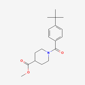 methyl 1-(4-tert-butylbenzoyl)-4-piperidinecarboxylate