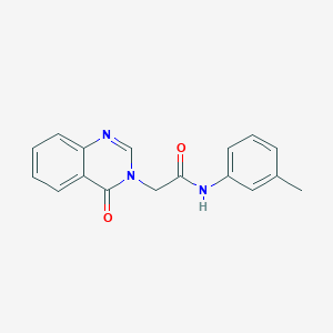 N-(3-methylphenyl)-2-(4-oxo-3(4H)-quinazolinyl)acetamide