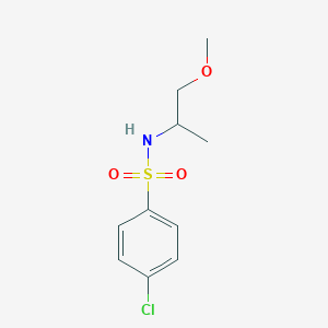 4-chloro-N-(2-methoxy-1-methylethyl)benzenesulfonamide