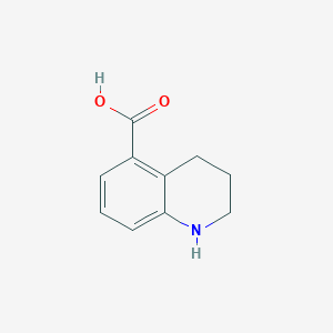 molecular formula C10H11NO2 B039534 1,2,3,4-四氢喹啉-5-羧酸 CAS No. 114527-54-7