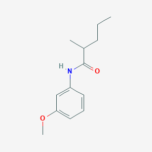 N-(3-methoxyphenyl)-2-methylpentanamide