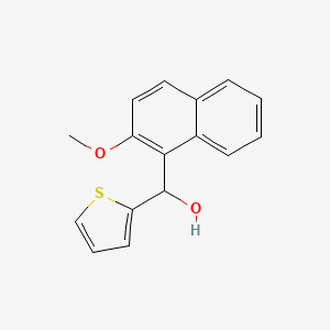 (2-methoxy-1-naphthyl)(2-thienyl)methanol