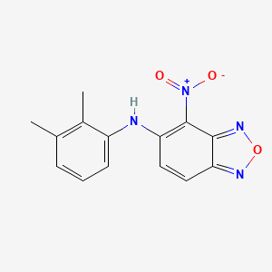 N-(2,3-dimethylphenyl)-4-nitro-2,1,3-benzoxadiazol-5-amine